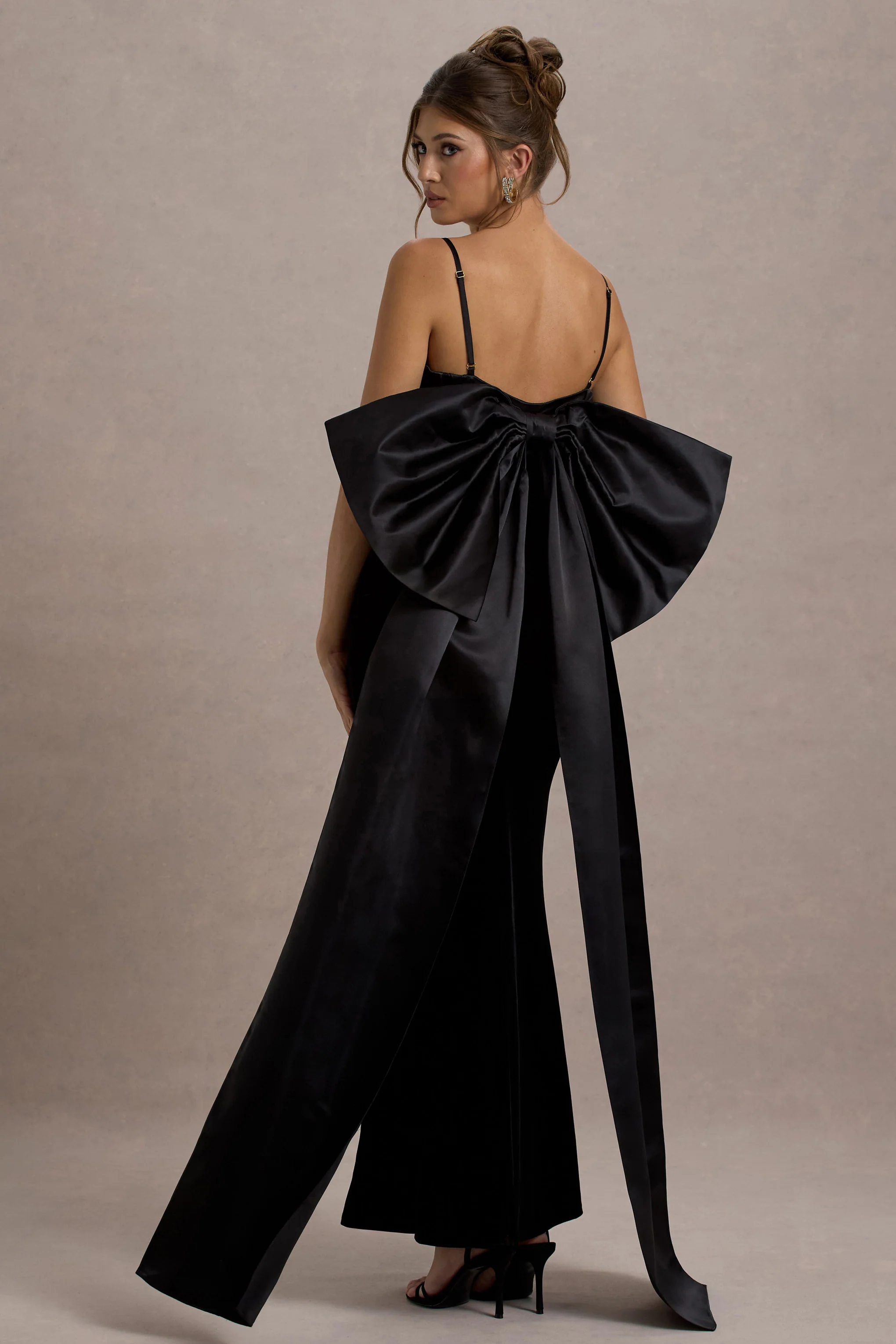 Alize | Black Velvet Split Maxi Skirt - Image 8