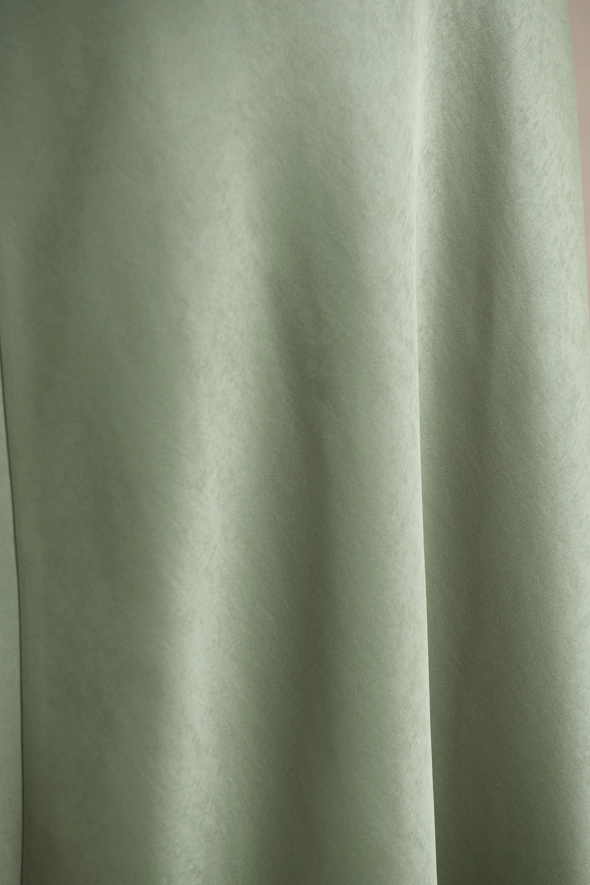 Beth | Sage Asymmetric Neckline High-Split Maxi Dress - Image 6