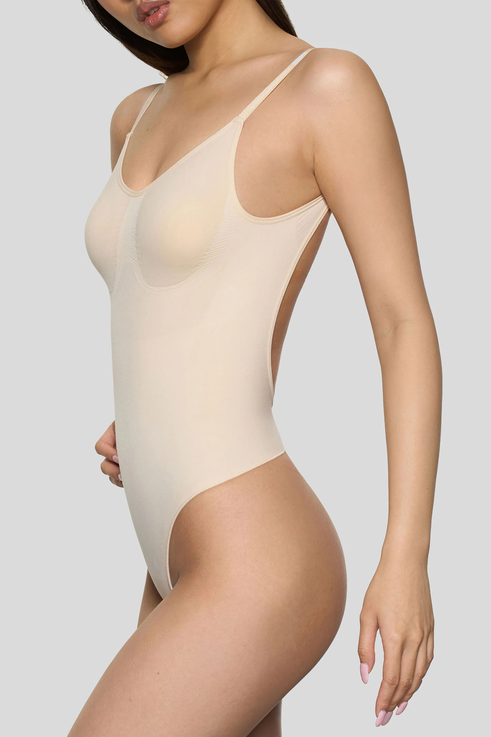 BOOMBA | Sand Smoothing Series Thong Bodysuit - Image 3