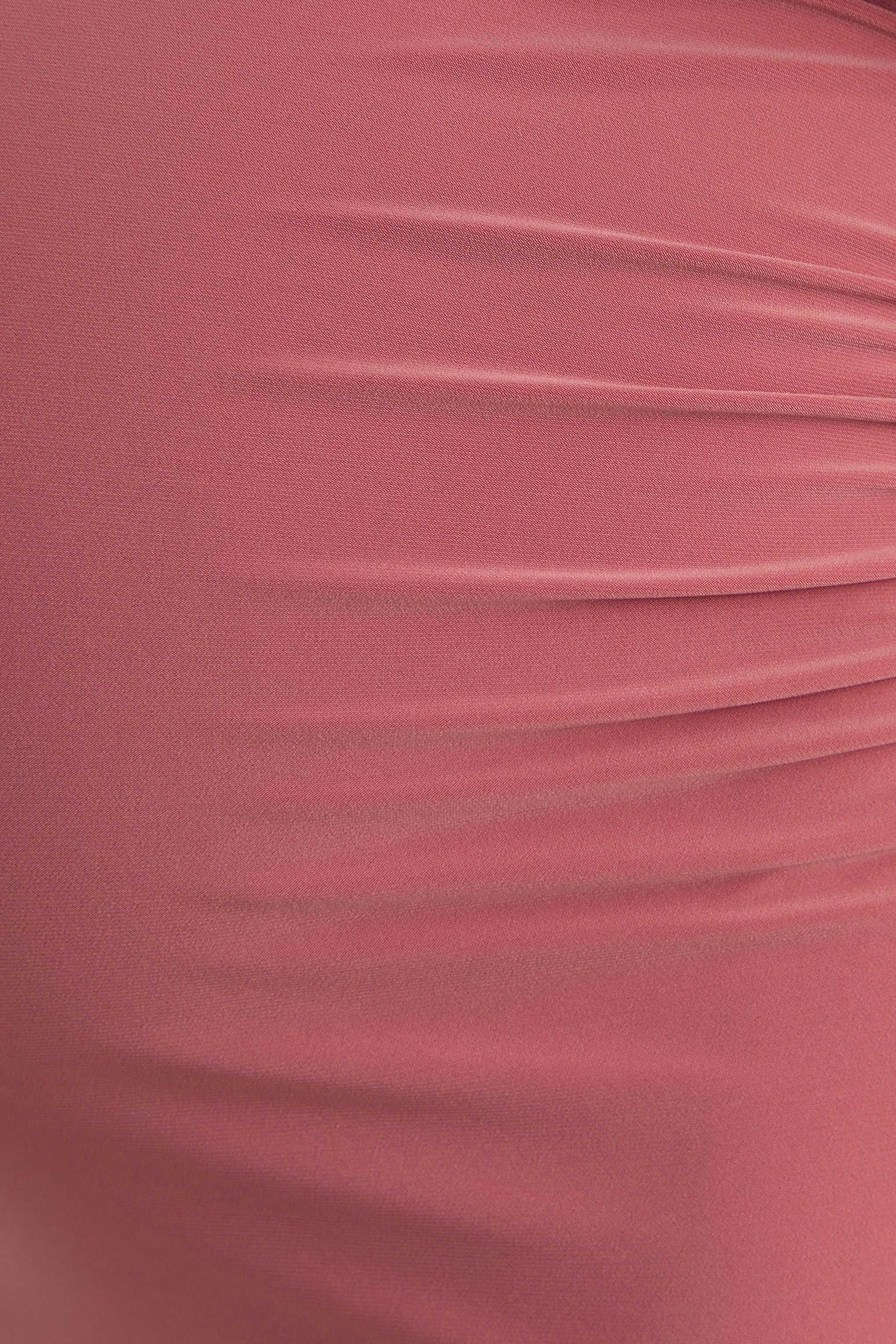 Carlotta | Blush Pink Bardot Maternity Maxi Dress With Chiffon Cape - Image 7