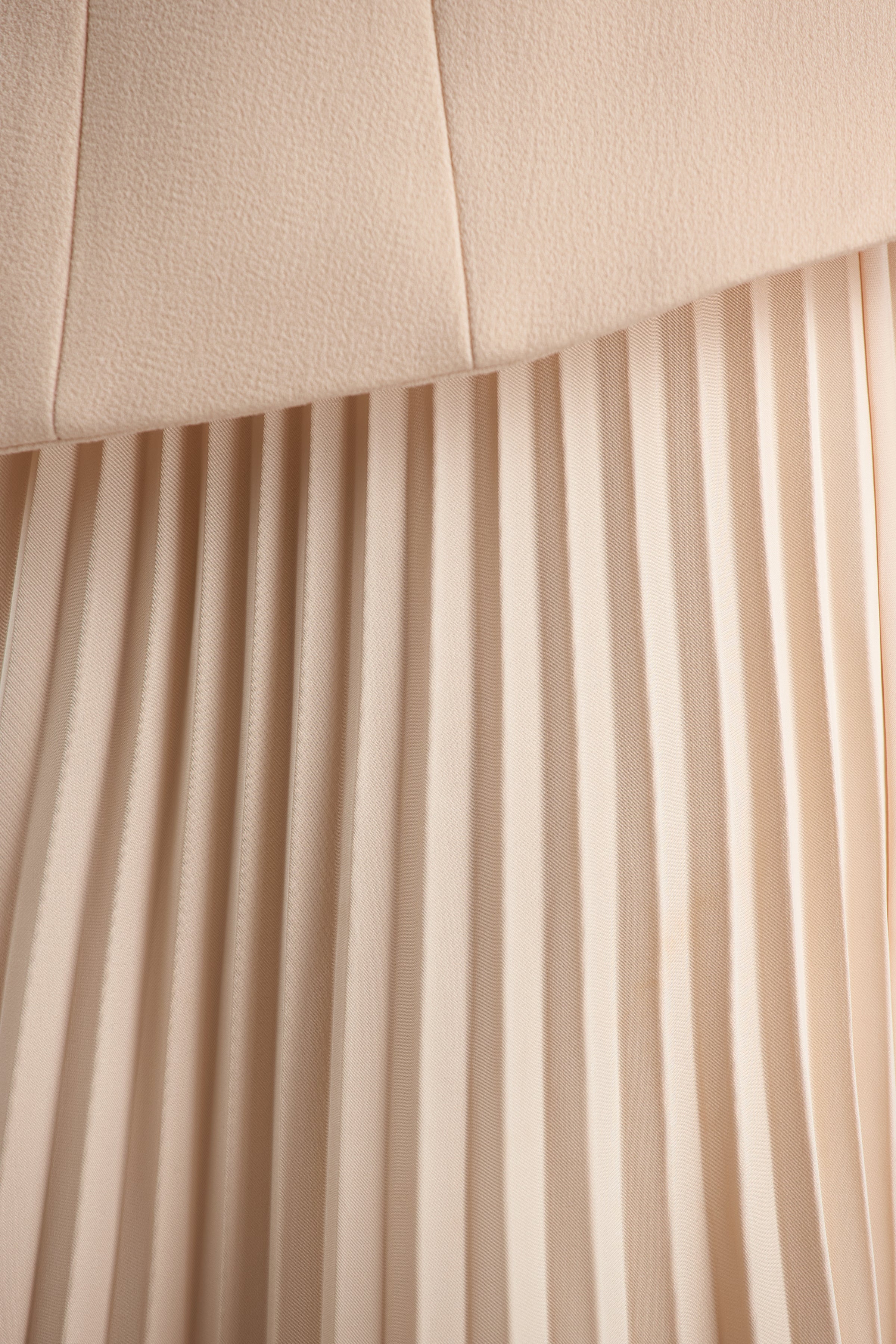 Feeling Good | Nude Bandeau Jumpsuit With Pleated Trouser - Image 6