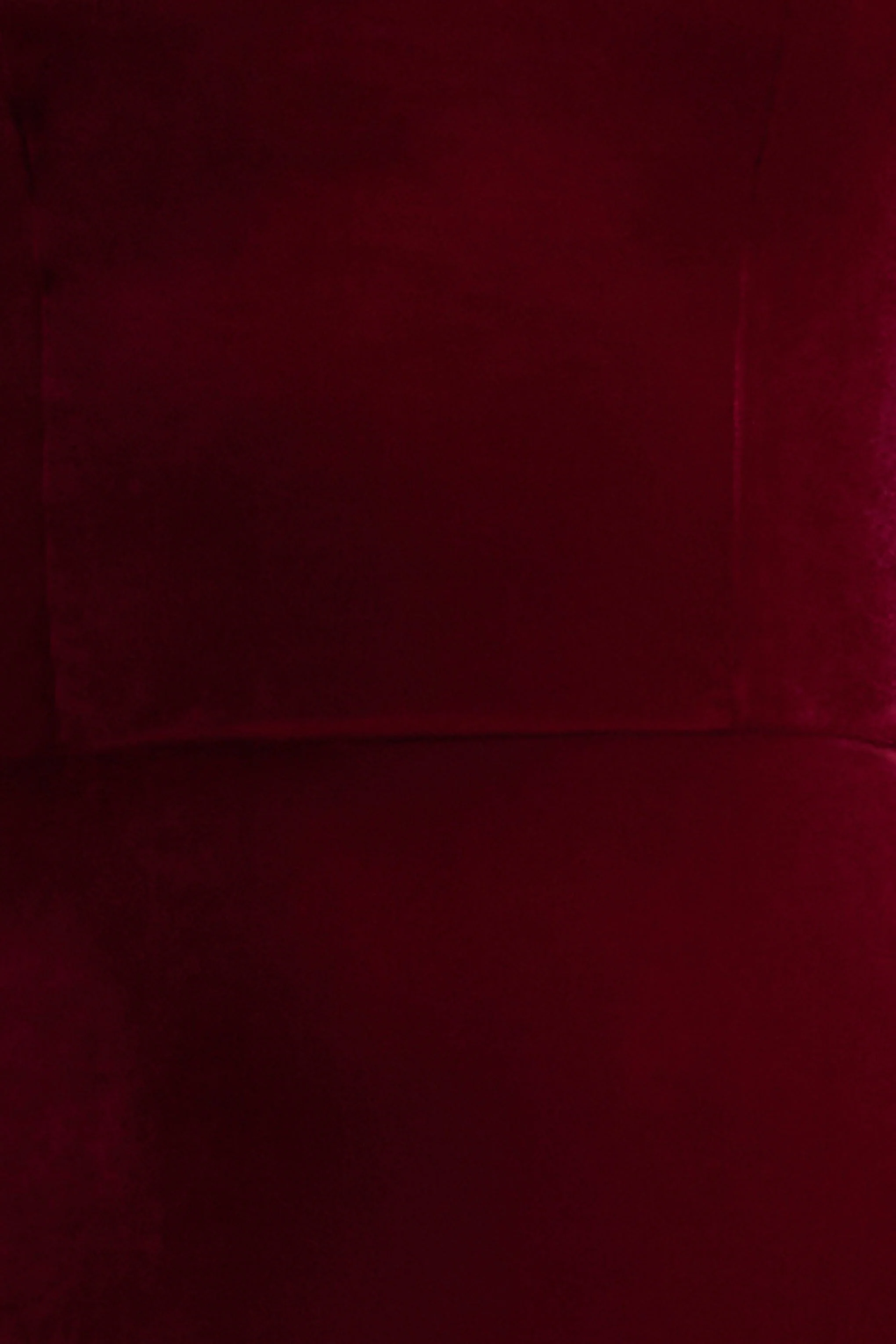 Illusion | Burgundy Velvet Bandeau Maxi Dress With Bow Detail - Image 6