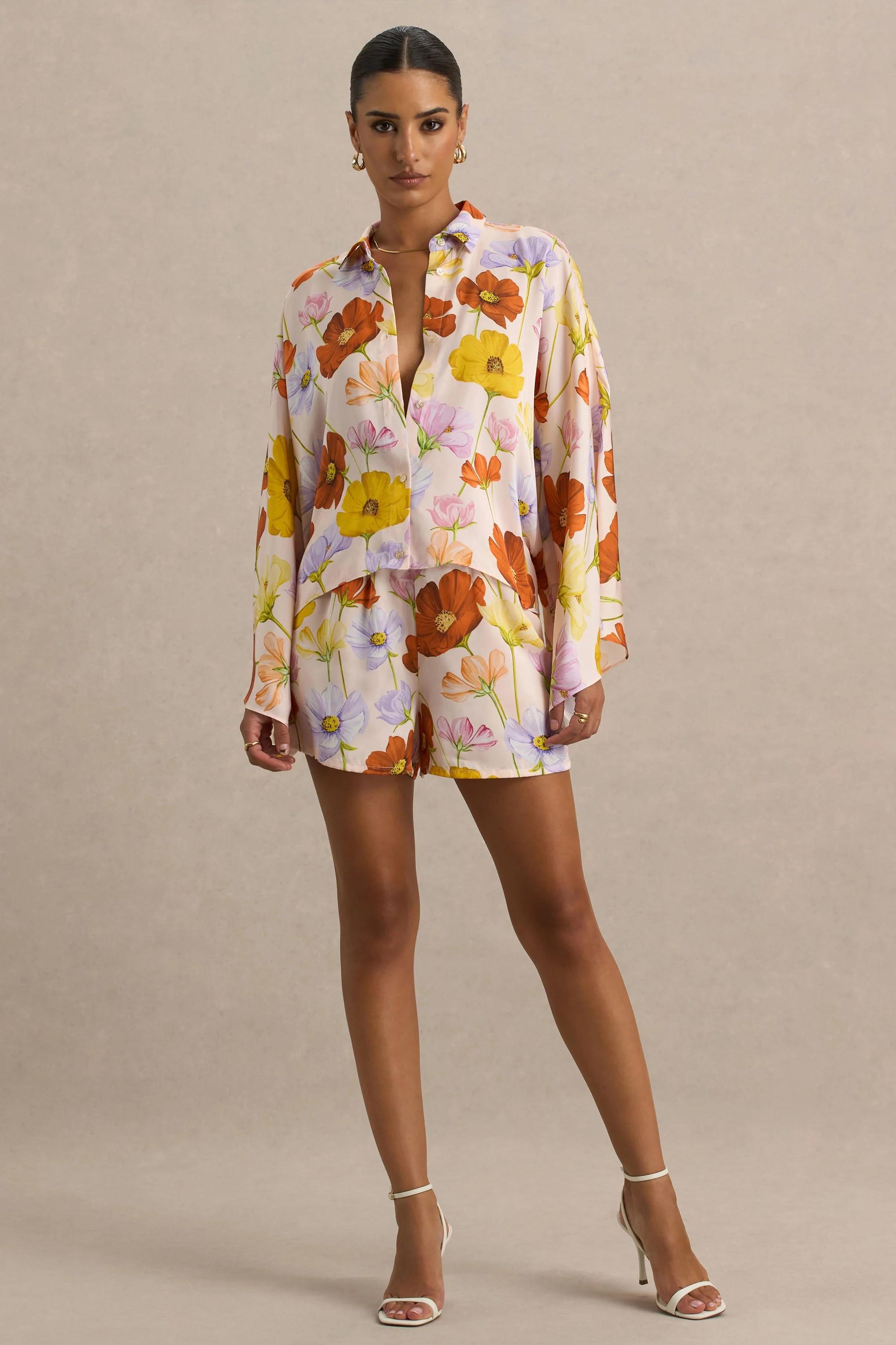 Sovran | Bright Floral Print Shorts - Image 5